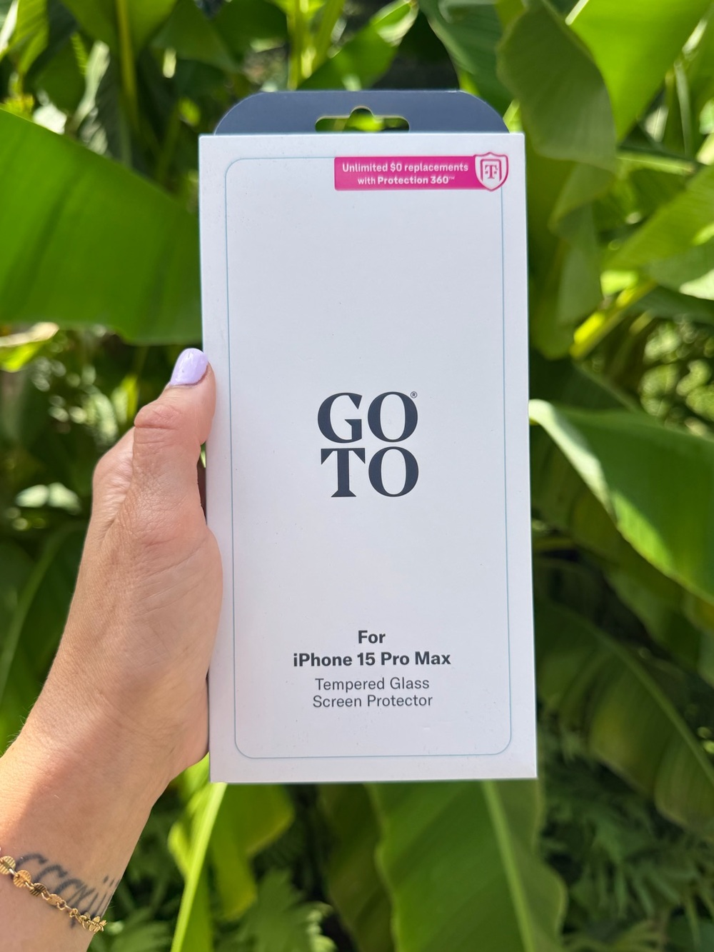 Tempered Glass Screen Protector for iPhone 15 Pro Max - New Unopened Box